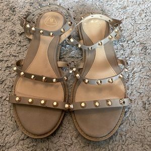 Missguided stud sandals